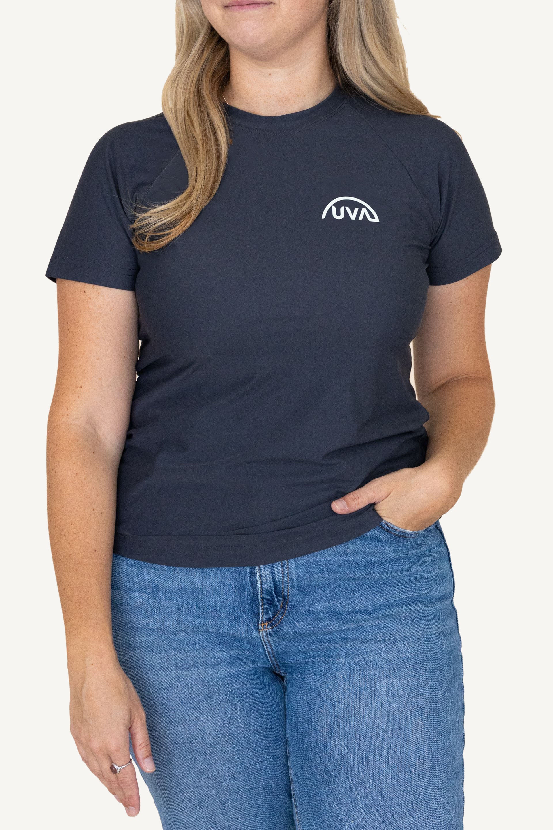 Women's UPF50+ Logo Sweater White