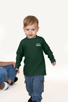 Kid's UPF50+ Long-Sleeve Shirt (Dark Green)