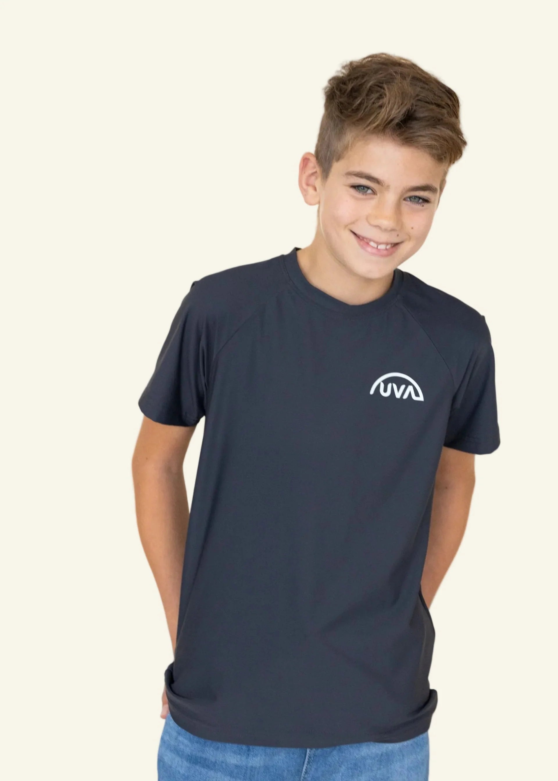 Chandail UPF 50+ Gris foncé